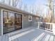 Deck adjacent to sliding glass door that leads to interior living space at 300 Boyd Rd, Clover, SC 29710