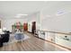 Open concept living room featuring a stone fireplace and built-in shelving at 300 Boyd Rd, Clover, SC 29710