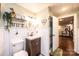 Charming bathroom with stylish vanity, modern fixtures, and decorative elements, offering a cozy and inviting space at 3765 11Th Ne St, Hickory, NC 28601