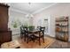 Bright dining area with natural light, perfect for entertaining or enjoying Gathering meals at 4210 Holly Ne Cir, Conover, NC 28613