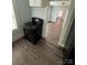 This kitchen features a black range and oven at 4510 Wildwood Ave, Charlotte, NC 28208
