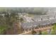 Aerial view of the community featuring beautiful landscaping and well-maintained exteriors at 7918 Nelson Rd, Mint Hill, NC 92227