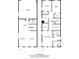 Floor plan of the home showing the layout of both levels at 7918 Nelson Rd, Mint Hill, NC 92227