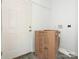 A utility room is waiting for a hot water heater install at 108 Graham St, Chester, SC 29706