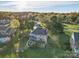 Stunning aerial view of the property showcasing the expansive lot and surrounding neighborhood at 13833 Jonathans Ridge Rd, Mint Hill, NC 28227