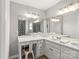 Bright bathroom with dual sinks, ample countertop space, and well-lit mirrors, offering comfort and functionality at 1657 Bowater Rd, Rock Hill, SC 29732