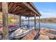 Exterior boat dock on a sunny day with boats and covered area at 1657 Bowater Rd, Rock Hill, SC 29732