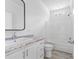 Clean bathroom with a white vanity, a tub shower, and wood-look flooring at 253 Artemis Pl # 27, Kershaw, SC 29067