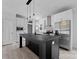 Beautiful kitchen featuring a large island, stainless steel appliances, and modern lighting fixtures at 253 Artemis Pl # 27, Kershaw, SC 29067