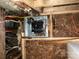 Close-up of the electrical box at 3260 Reepsville Rd, Lincolnton, NC 28092