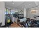 Fully equipped home gym with state-of-the-art machines, and scenic city views at 333 W Trade St # 2704, Charlotte, NC 28202