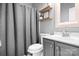 Cozy bathroom featuring a vanity and neutral color palette at 3934 Blue Dory Ln, Denver, NC 28037