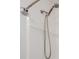 Shower stall with adjustable shower head at 5962 Charlie Walker Rd, Kannapolis, NC 28081