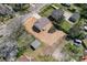 A stunning aerial view of the property showcases its prime location and vast outdoor space at 816 S Confederate Ave, Rock Hill, SC 29730
