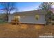 This cozy backyard features a wooden deck and a well-maintained lawn at 816 S Confederate Ave, Rock Hill, SC 29730