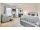 Bedroom featuring a sitting area with a bookshelf and TV at 822 Flatwater Ct, Fort Mill, SC 29708