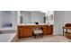 Bathroom featuring a tub, spacious vanity with cabinets, and a seating area with ample storage at 1102 High Brook Dr, Waxhaw, NC 28173