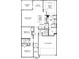 Detailed floor plan showcasing the layout of the home, including bedrooms, kitchen, and living areas at 1234 Morehead Dr, Salisbury, NC 28144