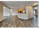 Spacious living room offers laminate floors and an open layout to the kitchen at 1240 Periwinkle Dr, Waxhaw, NC 28173