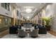 Grand lobby featuring elegant seating arrangements, contemporary decor, and a sophisticated ambiance at 127 N Tryon St # 615, Charlotte, NC 28202