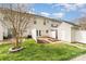 Lush green backyard featuring a patio, storage shed, and well-maintained lawn at 1720 Chamberside Dr, Rock Hill, SC 29730