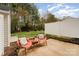 Private patio area with outdoor seating, perfect for relaxing and enjoying the outdoors at 1720 Chamberside Dr, Rock Hill, SC 29730