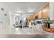 The kitchen features granite countertops, stainless steel appliances, and ample cabinet space at 2011 Dunsmore Ln # 137, Waxhaw, NC 28173