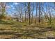 Backyard with mature trees at 216 E Georgia Ave, Bessemer City, NC 28016