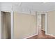 Bedroom with a closet for storage at 216 E Georgia Ave, Bessemer City, NC 28016