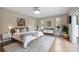 Bright and airy bedroom features a comfortable bed, natural light, and modern decor at 2529 Daniel St, Charlotte, NC 28205