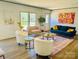 Well-lit living room with a couch, chairs, and area rug at 3144 Rickwood Dr, Newton, NC 28658
