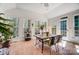 Bright sunroom with multiple windows and doors, ideal for relaxation and enjoying the outdoors at 3717 Bodenham Ct, Charlotte, NC 28215