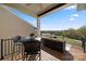 Enjoy the outdoor living space with a view of a golf course at 39617 Rosebay Ct, Fort Mill, SC 29707