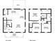 Detailed floor plan showcasing the layout of the home, including dimensions of each room at 4731 Whispering Oaks Dr, Charlotte, NC 28213