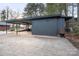 Backyard patio featuring an outdoor living space with ample parking at 845 2Nd Nw St, Hickory, NC 28601