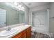 A bathroom featuring a double vanity, tub-shower combo, and plenty of space at 121 Wichita Dr, Shelby, NC 28152