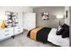 Tastefully furnished bedroom featuring a dresser and stylish black and gold lamps at 146 Falling Up Ln, Salisbury, NC 28147