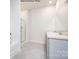 Bathroom features large vanity, tub and shower at 152 Falling Up Ln, Salisbury, NC 28147