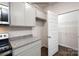 Kitchen area features granite countertops and pantry at 152 Falling Up Ln, Salisbury, NC 28147