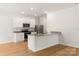 Modern kitchen featuring stainless steel appliances and white cabinetry at 1564 Doran Ter, Richburg, SC 29729