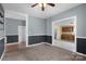 Open layout featuring living room that connects to the kitchen at 203 Jackson St, Fort Mill, SC 29715