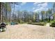 Spacious backyard with brick patio, grill, and outdoor seating at 306 Nance Rd, Charlotte, NC 28214