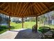 Backyard featuring a covered patio area with outdoor seating at 306 Nance Rd, Charlotte, NC 28214
