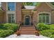 Inviting brick entryway with stairs, landscaping, and a beautiful front door creates a welcoming first impression at 310 Berkeley Rd, Rock Hill, SC 29732