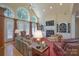 Spacious living room featuring vaulted ceilings, fireplace, and large windows offering natural light at 310 Berkeley Rd, Rock Hill, SC 29732