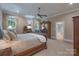 Spacious main bedroom with a large bed, ceiling fan, and natural light at 310 Berkeley Rd, Rock Hill, SC 29732