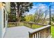 Spacious backyard deck at 311 W Center Ave, Mooresville, NC 28115