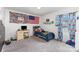 Bright bedroom features an American flag and character-themed curtains at 4630 Bent Green Ln, Monroe, NC 28112