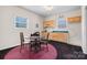 Cozy kitchen with wood cabinets, sink, and space for dining, offering functionality and convenience at 4875 Sulpher Springs Ne Rd, Hickory, NC 28601