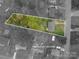 Aerial outline showing lot lines with the house, trees, and surrounding neighborhood at 706 Annieline Dr, Shelby, NC 28152